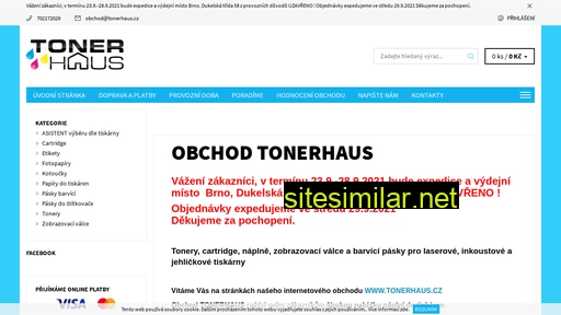 tonerhaus.cz alternative sites