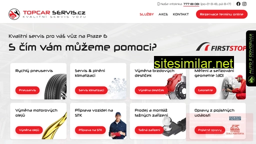 topcarservis.cz alternative sites