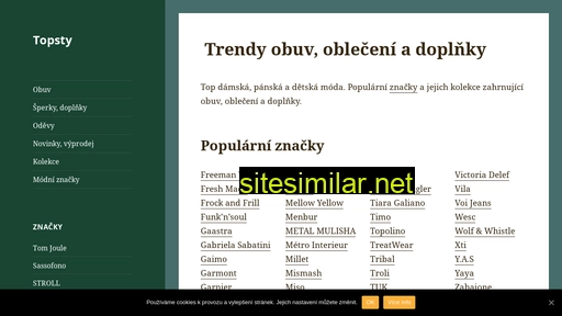 topsty.cz alternative sites