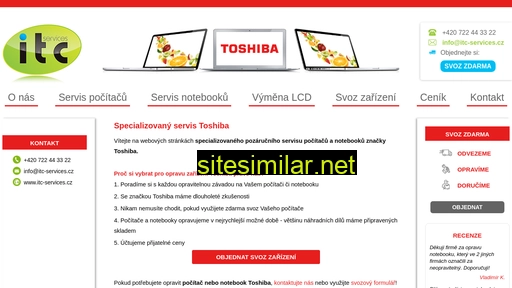 toshiba-services.cz alternative sites