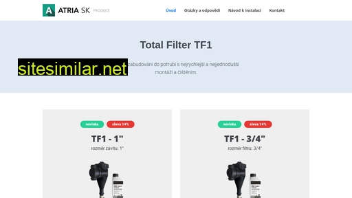 Total-filter similar sites