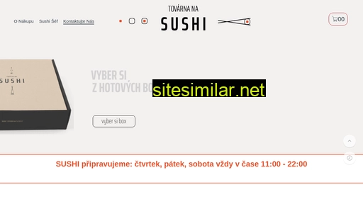 tovarna-na-sushi.cz alternative sites