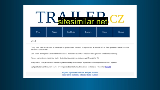 trajler.cz alternative sites