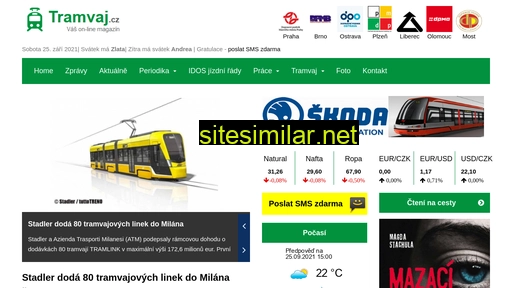 tramvaj.cz alternative sites