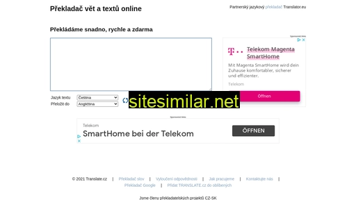 translate.cz alternative sites