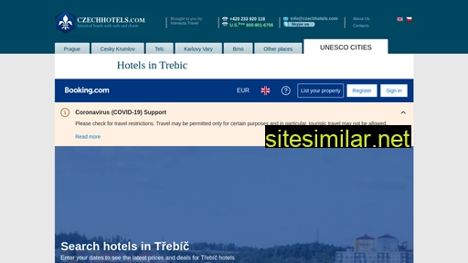 trebichotels.cz alternative sites