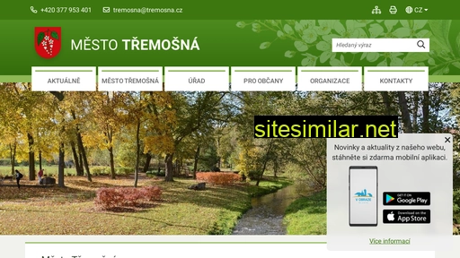 tremosna.cz alternative sites