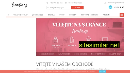 trendie.cz alternative sites