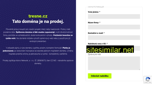 tresne.cz alternative sites