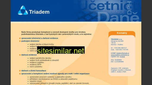 triadem-ucetnictvi.cz alternative sites