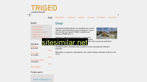 trigeo.cz alternative sites