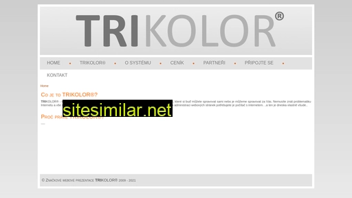 trikolor.cz alternative sites