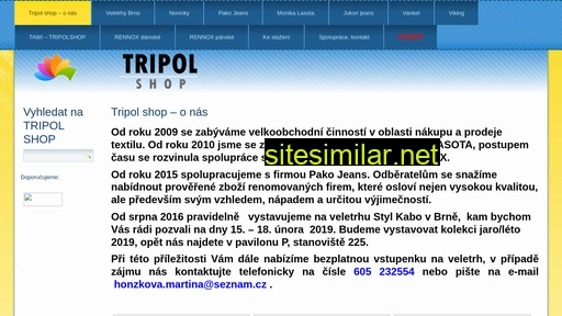 tripol-shop.cz alternative sites