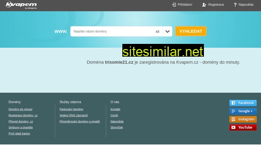 trisomie21.cz alternative sites