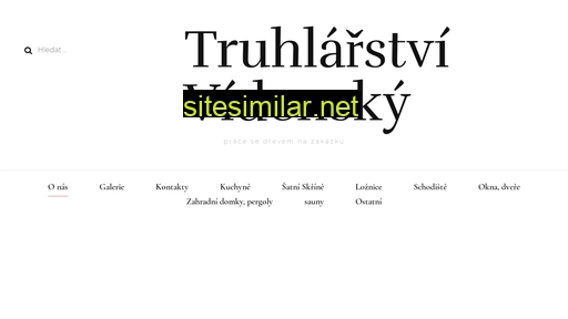Truhlarstvi-vidensky similar sites