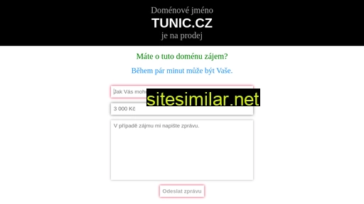 tunic.cz alternative sites