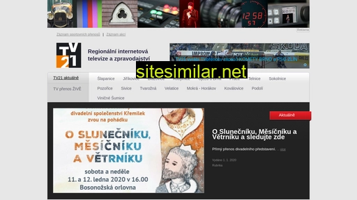 tv21.cz alternative sites