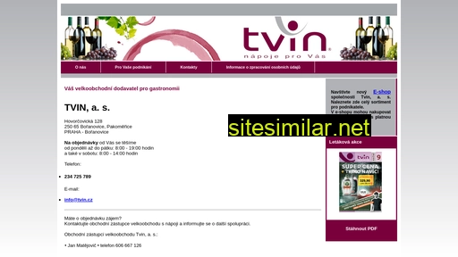 tvin.cz alternative sites