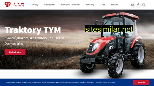tymtractors.cz alternative sites