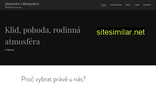 ubytovani-beskydy-tosanovice.cz alternative sites