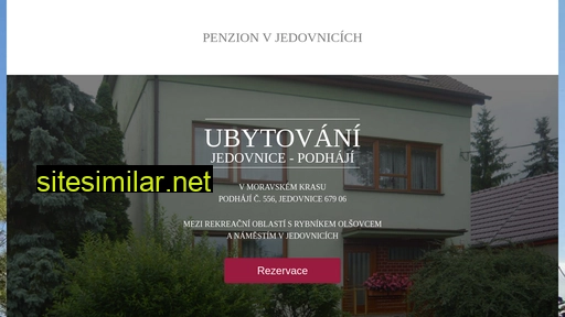 ubytovani-jedovnice.cz alternative sites