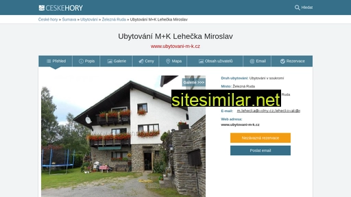ubytovani-m-k.cz alternative sites