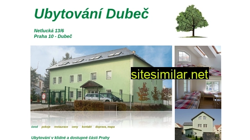 ubytovanidubec.cz alternative sites