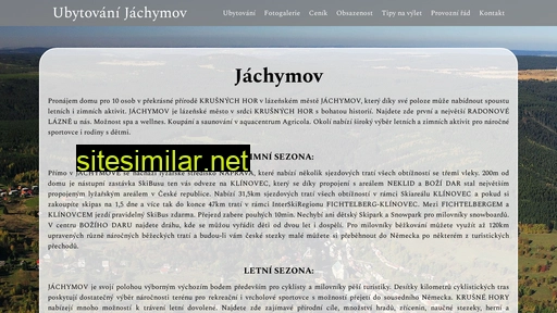 ubytovanijachymov.cz alternative sites