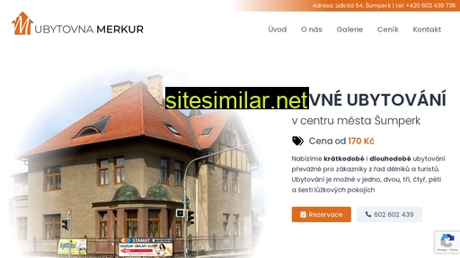 ubytovnamerkur.cz alternative sites