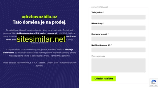udrzbavozidla.cz alternative sites