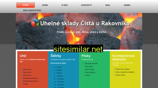 uhelnesklady-cista.cz alternative sites