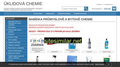 uklidovachemie.cz alternative sites
