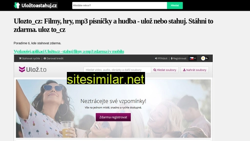 uloztoastahuj.cz alternative sites