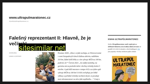 ultrapulmaratonec.cz alternative sites
