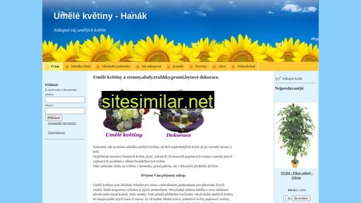 umelekvetiny-hanak.cz alternative sites