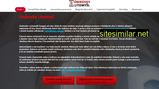 Unikovky-litomysl similar sites