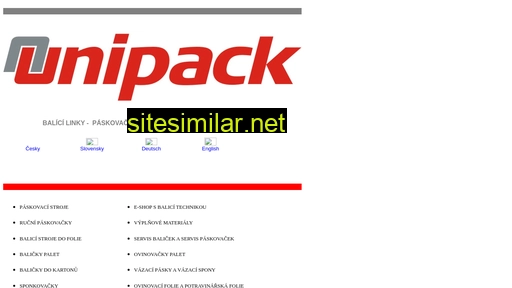 unipackservis.cz alternative sites