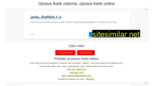 upravafotek.cz alternative sites
