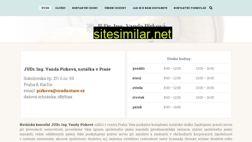 uradnotare.cz alternative sites