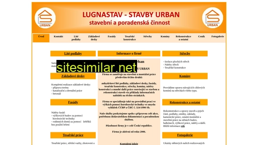 urbanstavby.cz alternative sites