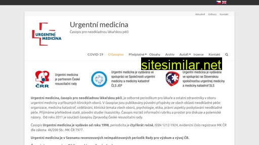 urgentnimedicina.cz alternative sites
