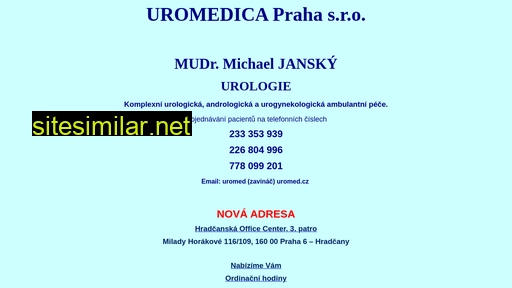 uromed.cz alternative sites