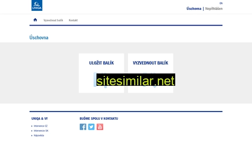 uschovna.uniqa.cz alternative sites