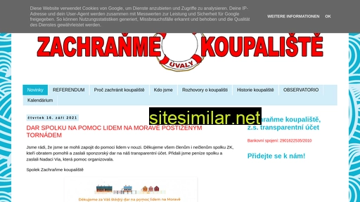 uvalskekoupaliste.cz alternative sites