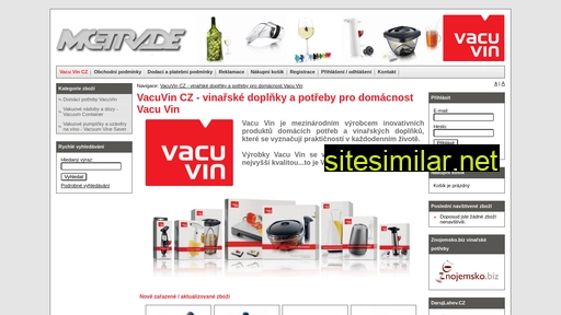vacu-vin.cz alternative sites
