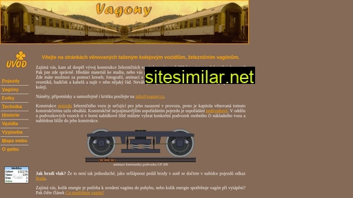 vagony.cz alternative sites
