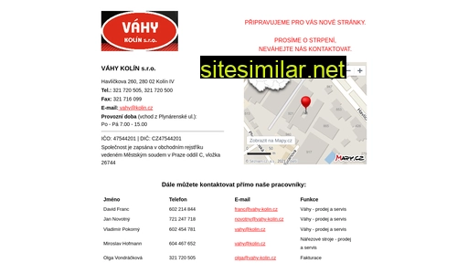 vahy-kolin.cz alternative sites