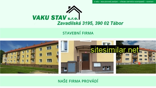 vakustav.cz alternative sites