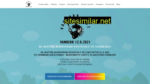 vamparkfest.cz alternative sites