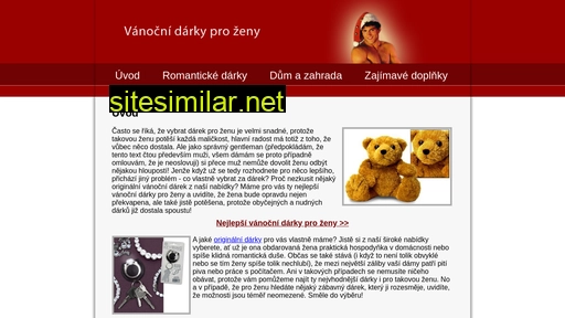 vanocni-darky-pro-zeny.cz alternative sites